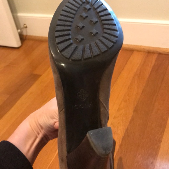 Isola taupe grey suede boots - Picture 4 of 8